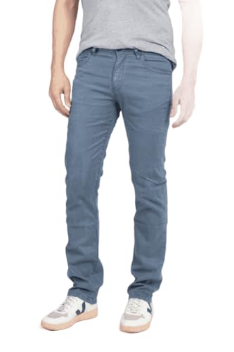 Jack Fit Blue Grey Sateen
