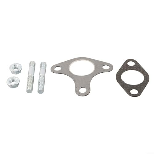 Muffler Exhaust Gasket Set with Bolts and Nuts for GX240 Engines 13HP 11HP 9HP 8HP Lawn Mower Parts Replacement 90047-ZE2-000 18333-ZB4-800
