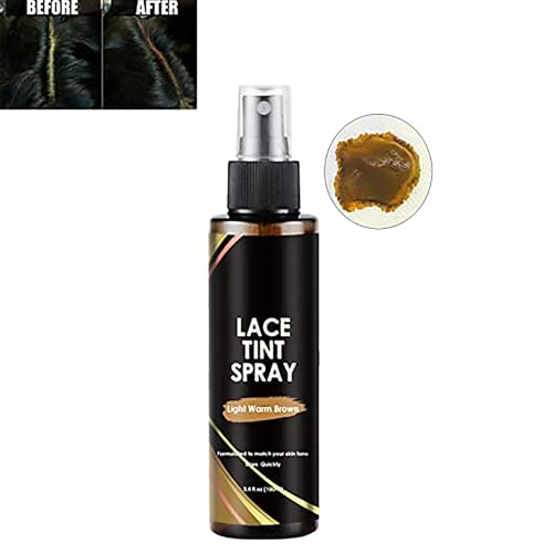 Grospe Lace Tint Spray para Cierres, Marrón Claro Cálido 100ml miniatura 2