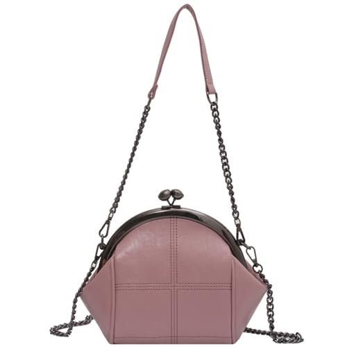 Image of Downupdown Women Purses Handbags Kiss Lock Satchel Bag Chain Shoulder Bag PU Leather Hobo Bags Crossbody Bag Clutch Wallet | Kiss Lock