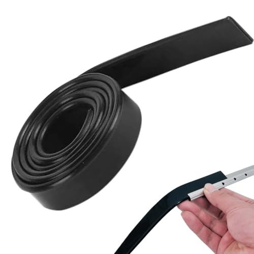 WeddHuis 1 Pièce Caoutchouc de Raclette Découpable, Lèvre en Silicone de Rechange, Caoutchouc Souple pour Raclette Vitre Professionnel, Nettoyage Vitre et Verre (105...