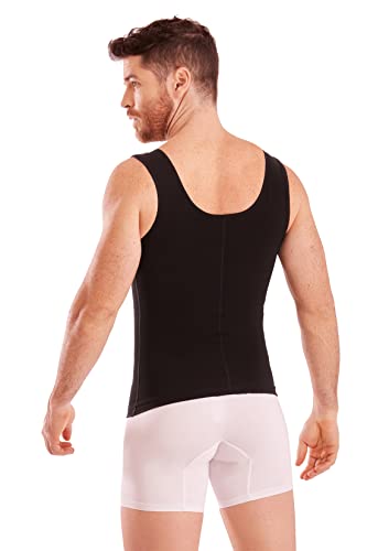Shape Concept 062 Fajas Colombianas Para Hombres Mens Girdle High Compression Garmen Shapewear Body Shaper For Men Black #TOP3