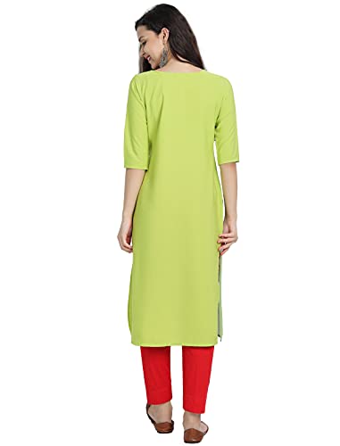 Image of Women's Crepe Regular Kurta