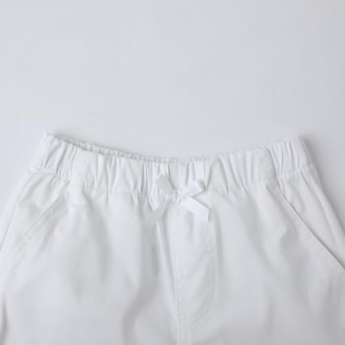 Image of HILEELANG Girls Cotton Short Set Summer 2 Piece Outfit T Shirt Shorts | 100% Cotton, Soft Breathable Fabric, 2 Piece Outfit Set, Elastic Waist, Summer Comfort for Toddler Little Girls