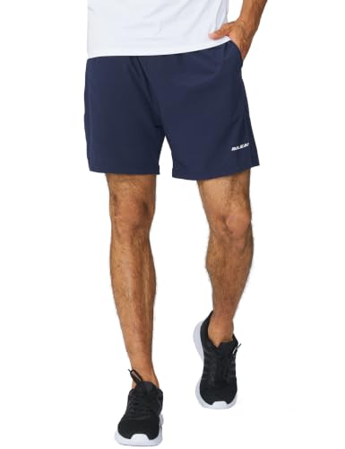 Image of baleaf Men's 5 inch Running Athletic Shorts with Liner /No Liner