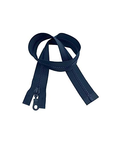 TOMASELLI MERCERIA Cierre de Cierre de bisagra Divisible Dispensador de Cartucho Diente de plástico 1 Long cm 60 - Azul TOMASELLI MERCERIA Cierre de Cierre de bisagra Divisible Dispensador de Cartucho Diente de plástico 1 Long cm 60 - Azul