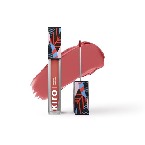 KIRO Non-Stop Airy Matte Liquid Lipstick - Coral Pink | Super-Pig...