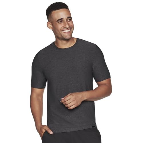 Skechers Performance Charge Tee T-Shirt Homme sport running fitness noir