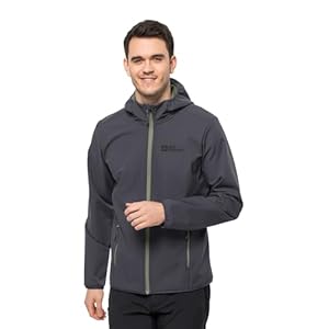 Jack Wolfskin Sudadera Con Capucha Bornberg M Chaqueta Softshell Hombre