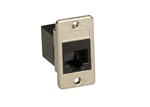 Black Box CAT6 RJ-45 Panel-Mount COUPLERS, UNSHIEL