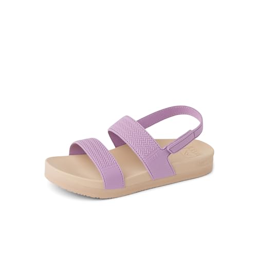 Image of REEF Girls Kids Water Vista Platform Sandal, Water Friendly, Adjustable Strap