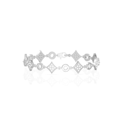 ANAYRA 925 Sterling Silver Celestial Star Link Bracelet for Women - Minimalist Jewellery Aesthetic Sterling Silver Bracelet for Women | Hallmark Certified (B09W2Q4KCY) Amazon Price History, Amazon Price Tracker