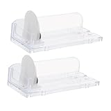 HOLIDYOYO 2 Stück Teiliges Automatisches Zigaretten Transparent Platzsparende Praktische Aufbewahrung für Tabakladen Supermarkt Langlebige Umweltfreundliche