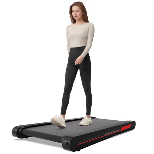 Freepi 4 in 1 Folding Treadmill with Incline, 2.5HP Under Desk Treadmill, Portable Walking Pad Treadmill for Home Office, 340 Lb Capacity, Folded-T3816