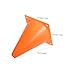 ARTIBETTER 8pcs Soccer Training Cones High Visibility Orange Agility Markers for Sports Traffic Control Outdoor Drills Weighted Base for Stability All Conditions