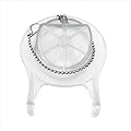 Toilet Flappers Replacement Compatible for GA715014-GEG1 (Transparent) 3 Inch with Stainless Chain and Hook - Reliable Toilet Flapper