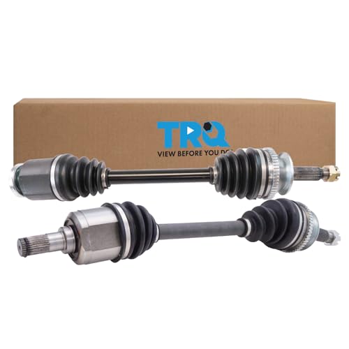 Image of TRQ Front Driver & Passenger Side CV Axle Assembly Set for 01-06 Hyundai Santa Fe