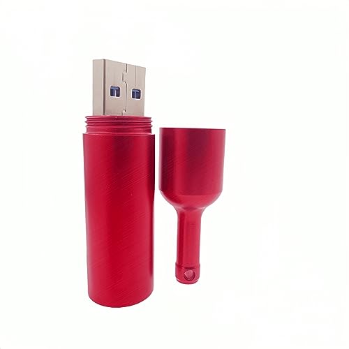 128GB Metal Smooth Winebottle USB Flash Drive Memory Stick with Keychain