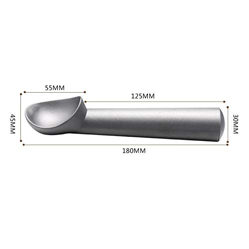 Cuillère à mesurer 50pcs / lot Outils de crème glacée portable en alliage d'aluminium antiadhésif Anti-feeze cuillère à crème glacée Cuillère for la maison Accessoires de cuisine ( Color : C )