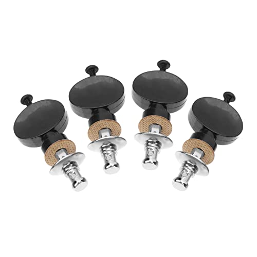 Abaodam 4pcs Ukulele String Tuning Pegs Lightweight Durable Tuning Knobs with Vintage Design and Enhanced Playability