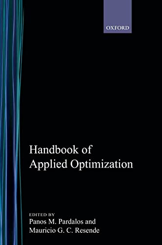 Handbook of Applied Optimization