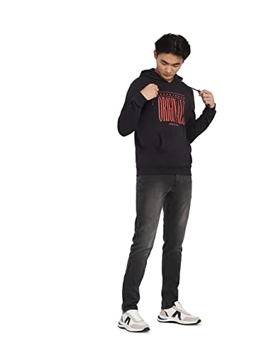 Image of Jack & Jones Men's Cottonblend Regular Fit Hooded Neck Sweatshirt