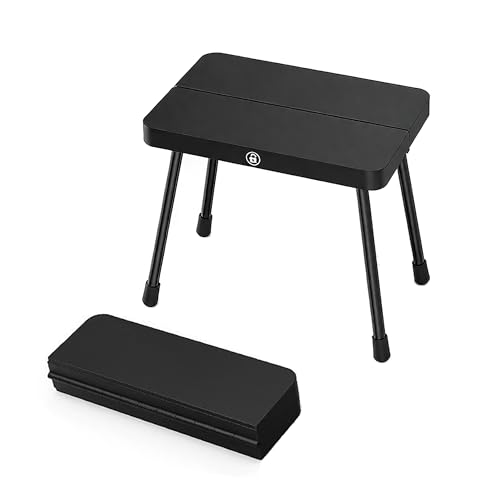 Phamouu Klappbarer Camping Hocker 25CM Outdoor Tragbarer Klappbares Hocker Leichtgewicht