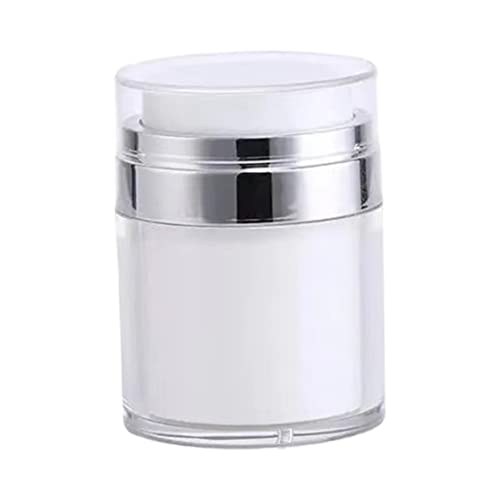 Airless Pumpspender Creme Spender Vakuumflasche FüR Creme Luftloses Pumpenglas Leer NachfüLlbare Reisecreme Flasche Tragbarer Kosmetischer BehäLter 30ml