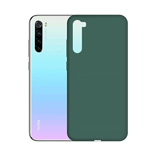 Image of Case Creation Luxurious OG Series for Redmi Note 8 Case Cover,Anti-Dirty Slim Case Frosted Matte Cute Candy TPU Raised Bezel (Splash of Color) Back Cover for Xiaomi Redmi Note8 -Wine Green