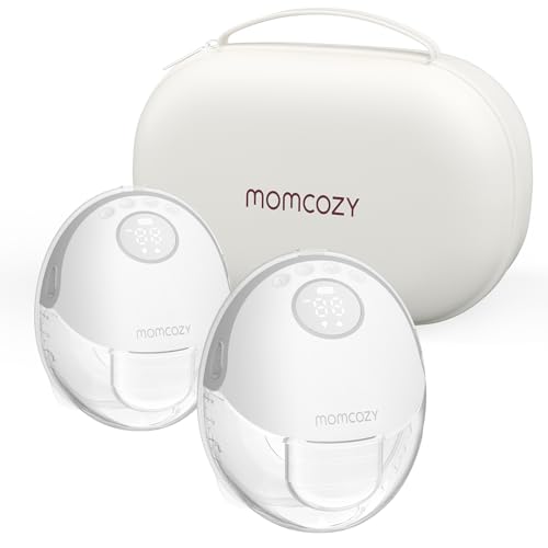 Momcozy Extractor de Leche Manos Libres Mobile Style 24 mm (2, Gris)