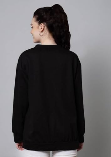 Image of Printed Graphic Sweatshirt Long Sleeves ROUNND Neck for Women's & Men | Unisex Sweatshirt Winter Wear