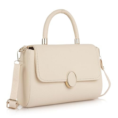 Image of Synthetic Leather Casual Classy Top Handle Handheld Crossbody Travel Side Sling Bag For Women