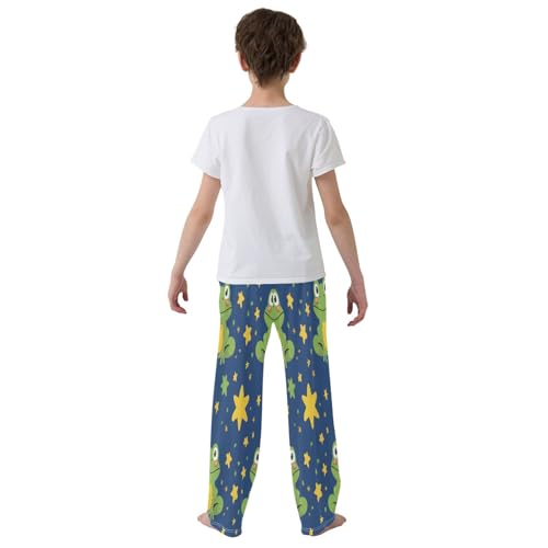 Animal Cat Boys' Pajama Bottoms Boys Pants Soft PJ Bottoms Comfy Lounge Long Pants with 2 Pockets3