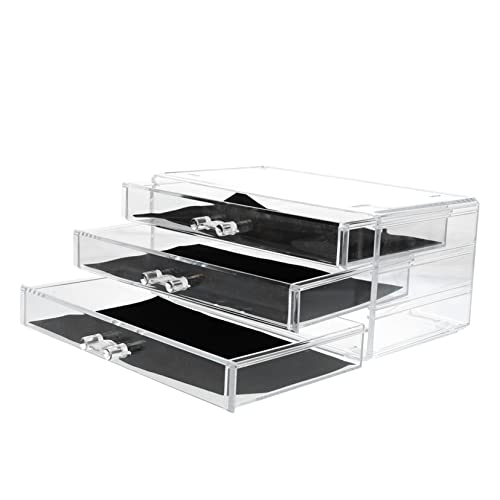 minkissy 収納ラック ミニ収納引き出し ヘアアクセサリーオーガナイザー makeup organizer make up organizer storage アクリル化粧品オーガナイザー