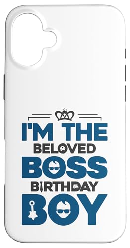 I'm The Boss 誕生日 男の子 パーティー衣装 Like A Boss スマホケース iPhone 16 Plus 用