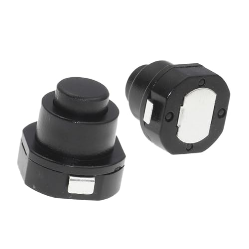 Interruptor KAN-10A de botón circular para linternas pequeñas con autobloqueo de 10mm 100 uds 2
