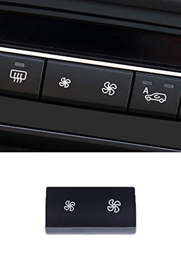 Jaronx for BMW A/C Climate Control Panel Fan Speed Button Replacement,fit for BMW X5 E70 2006-2013, X6 E71 2007-2014 (1 PCS)