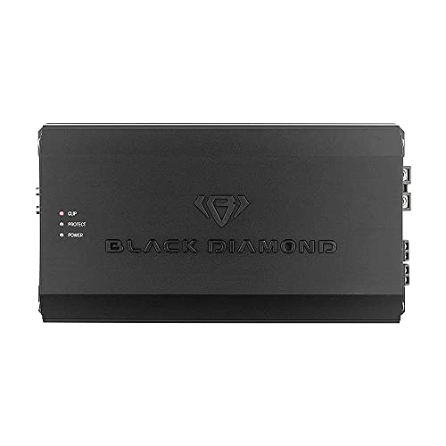 Image of Black Diamond DIA-P1000X1D Car Audio Amplifier Class D 1-Channel Monoblock Amp 1000 Watts RMS, Remote Level Control Included (Renewed)