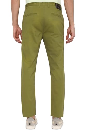 Image of FOREVER 21 Mens Solid Regular Fit Pants