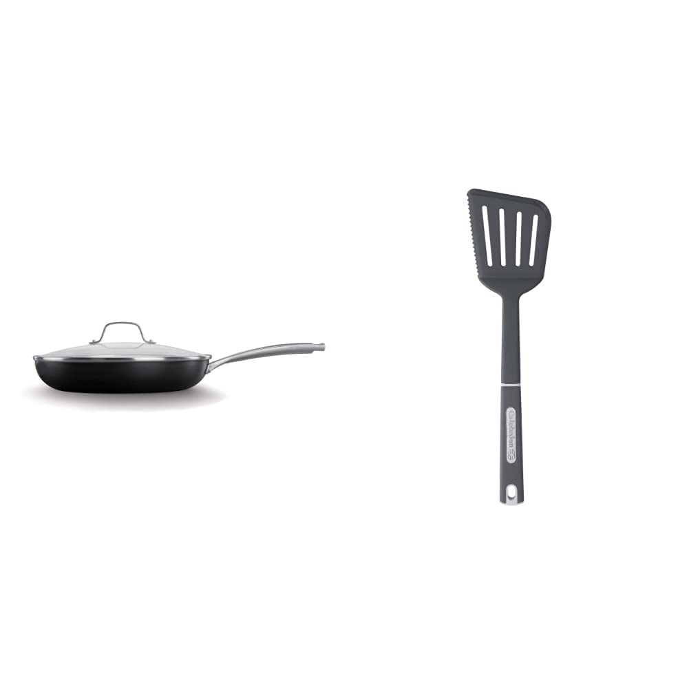 Photo 1 of Calphalon Ceramic Frying Pan, Nonstick Oil-Infused Cookware with Stay-Cool Handles, PTFE and PFOA-Free( no utensil) 