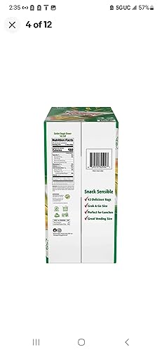 Sensible Portions, Garden Veggie Straws, Sea Salt, 1 oz, 42-Count - Thumbnail 2