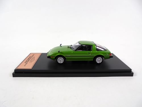 OPO 10 - Collectible miniature car 1/43 compatible with Mazda RX-7 Savanna 1978 - JPL8, Green - Image 2