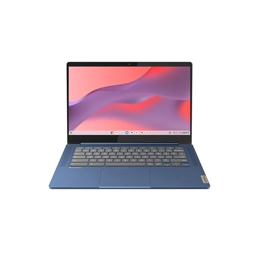 Lenovo Chromebook IdeaPad Slim 3 | 14" Full HD Display | MediaTek Kompanio 520 | 4GB RAM | 64GB SSD | ARM Mali-G52 Grafik | Chrome OS | QWERTZ | blau