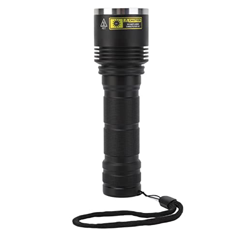 Torche de lumière noire UV 365nm en alliage d'aluminium robuste pour résine liquide