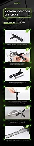 Vapon Katana Decodificador HU66 Gen2 Auto Pick and Decodificador Lockpick Tool Herramienta de cerrajería