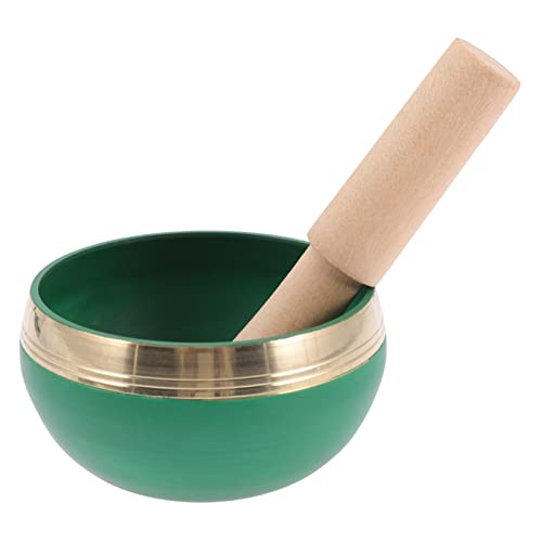 ERINGOGO 1Set Singing Bowl Chakra Bowl for Meditation and Therapy Includes Mallet for Yoga Relaxation and Relief Design
