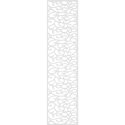 Image of 17 3 /8 inchW x 71 3 /8 inchH x 3 /8 inchT Walker Decorative Fretwork Wall Panels in Architectural Grade PVC