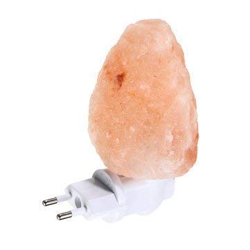 Shivalaya Gems Crystal Natural Himalayan Rock Salt Wall Plug in Mini Salt Lamp