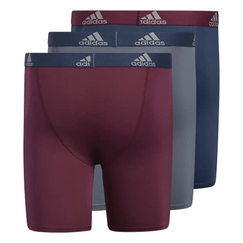 Image of Adidas Men's Performance Boxer Brief Underwear (3 Pack)