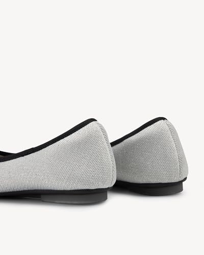 Women's Bow Ballet Flats - Round Toe Comfort Flats for Office/Daily Wear4